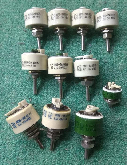 Продам резистори ППБ - 25, ППБ - 15, ППБ - 3
