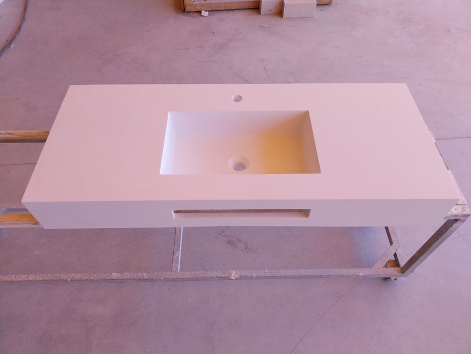 Lavatórios NOVOS mármore artificial e solid surface