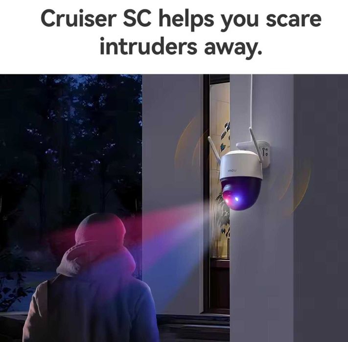 Камера 4K Imou Cruiser SC 8MP (IPC-K7FP-8VON) - WiFi 6 + POE - АКЦИЯ