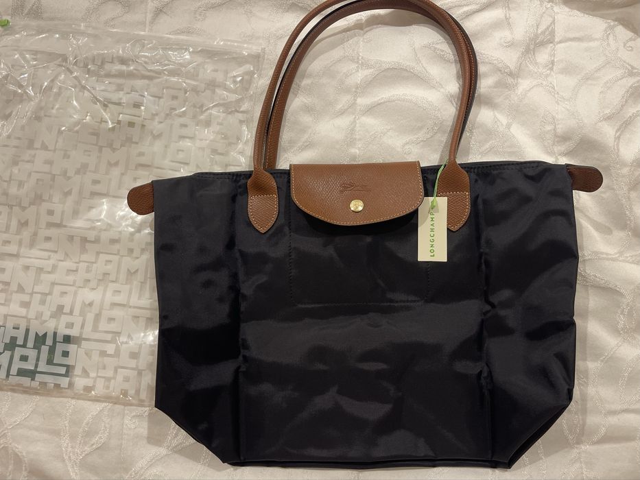 Longchamp mala preta