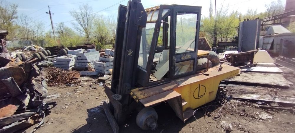 Погрузчик Львовский вилочный 5 тонн рабочий с документами