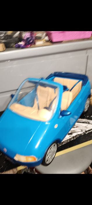 Stary samochód Barbie kabriolet z 1999 roku Mattel en plastic collecti