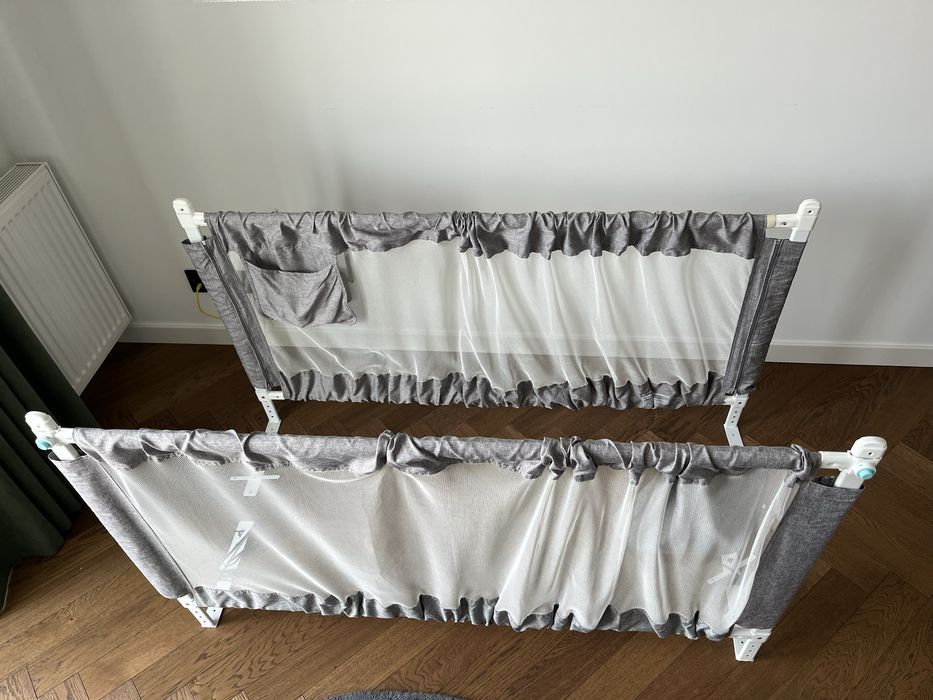 Bramki barierki do łóżka 136-200cm