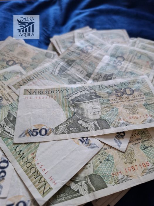 50 zł Banknoty okresu PRL