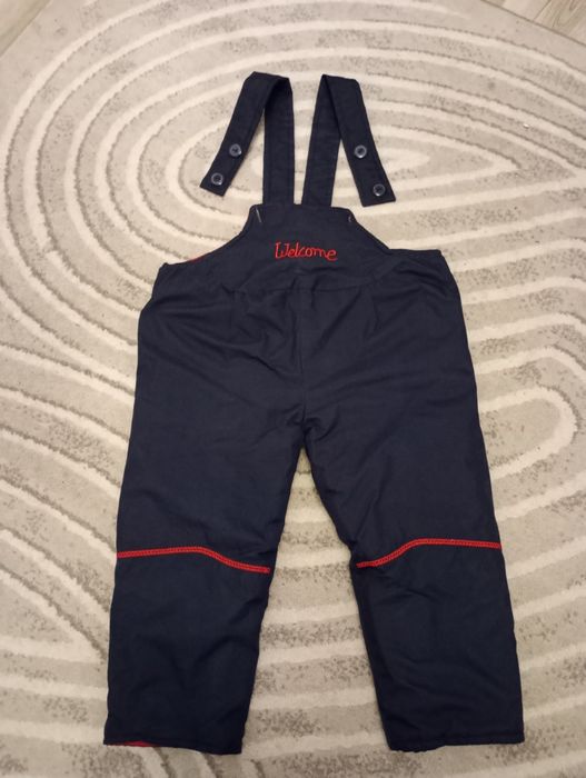 Spodnie na sanki, narty skafandrowe
