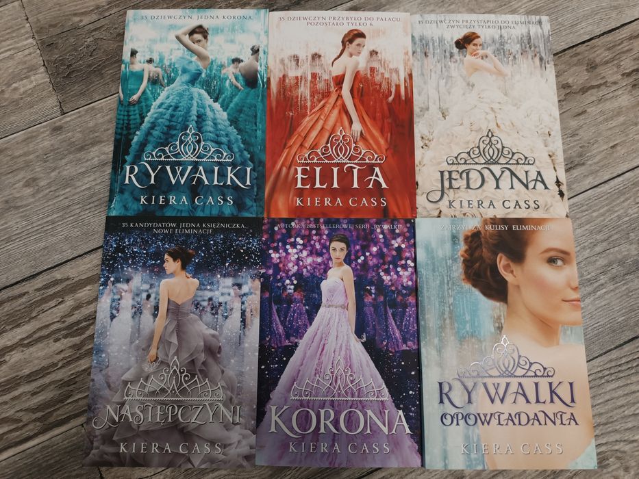 Seria Rywalki - Kiera Cass - tomy 1-5 i opowiadania
