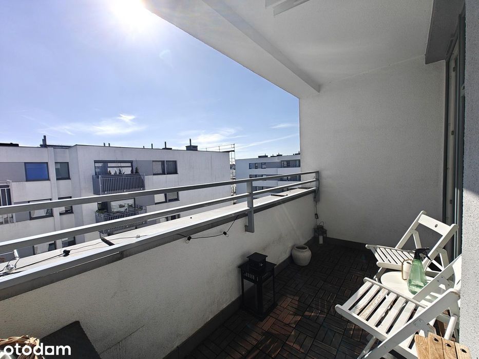 Grunwald, 3 pokoje, klimatyzacja, balkon, miejsce postojowe
