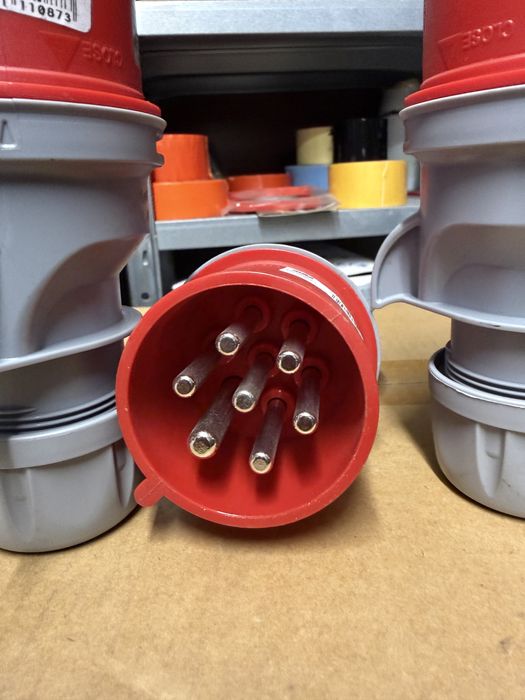 Wtyczka przenośna 32A 7P 400V