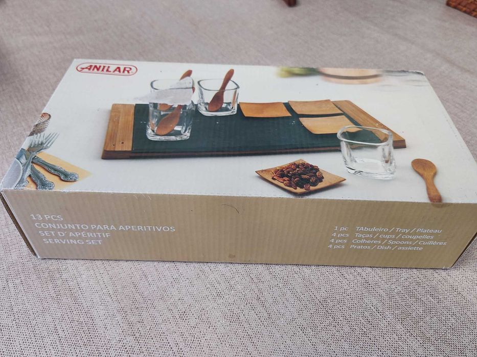 Conjunto para aperitivos