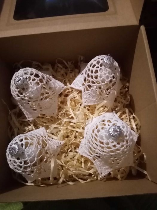 Ozdoby świąteczne na szydełku