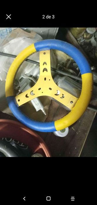 Volantes para carting em bom estado