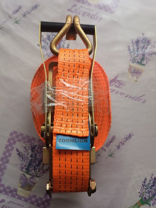 Ремінь стяжний з тріщотков довжиною 9м