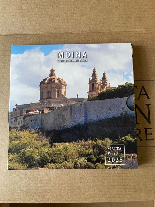 Euro set Malta + 2 euro Mdina