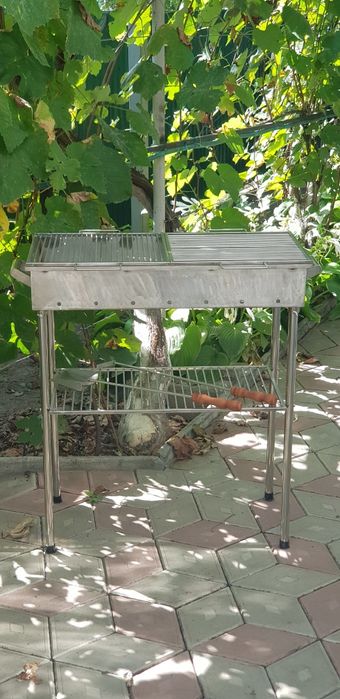 Мангал, решетка-гриль, шампур и другие изделия из нержавейки.