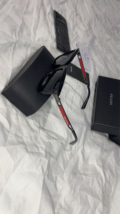 Okulary przeciwsłoneczne Prada, męskie