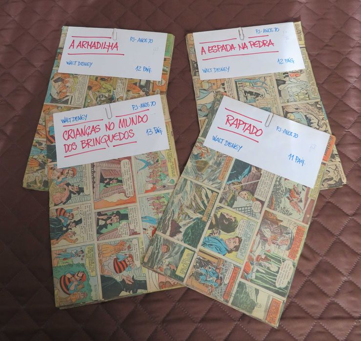 BD - Principe VALENTE/Páginas do Jornal PJ (Anos 60 / 70) - com OFERTA