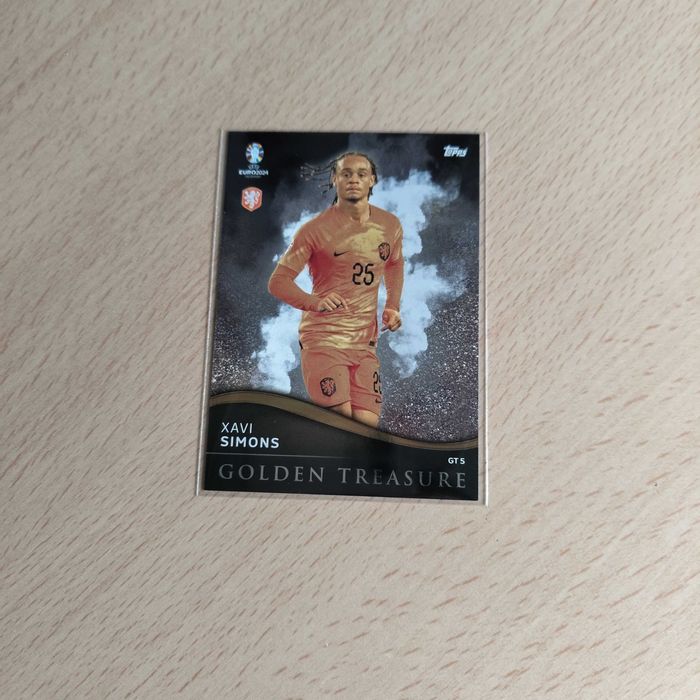 Set Completo Cartas Golden Treasure Topps Euro 2024