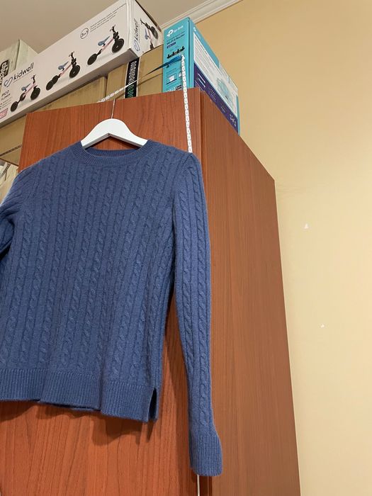 Теплий шерстяний светр Massimo Dutti натуральна шерсть вовна свитер