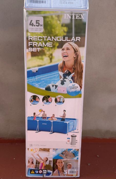Piscina Retangular 4,5m - Nova