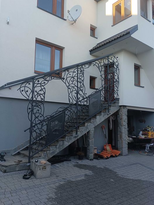 Balustrady bramy ogrodzenia