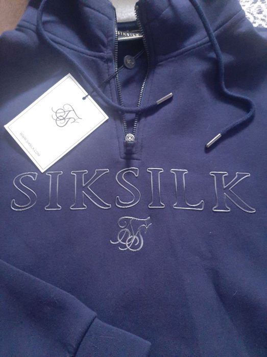 Siksilk bluza Borg Quarter ZIP Hoodie r XS/S