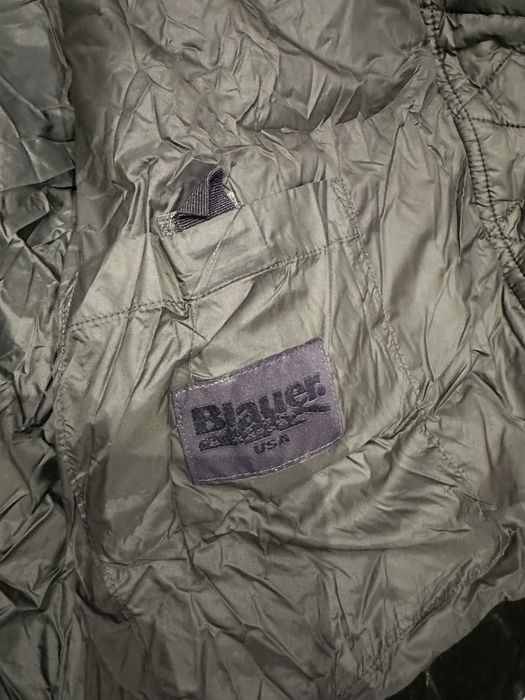 Kurtka puchowa blauer