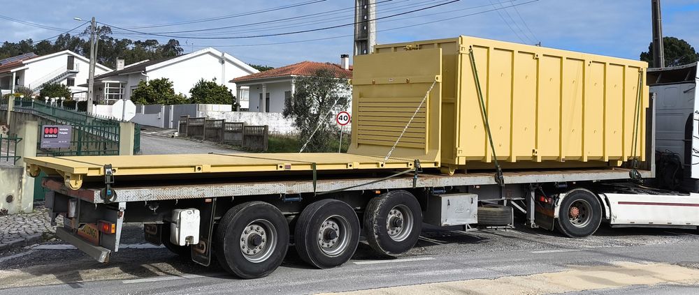 Plataforma porta máquinas | Estrado Ampliroll | Polibenne