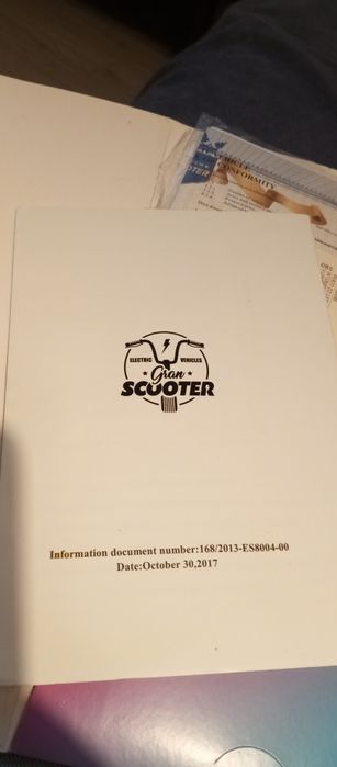 Scooter elétrica Citycoco 1500W, Gran Scooter