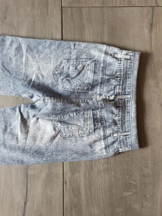 Nowe legginsy rozciągliwe 3/4 ala jeansowe S-L