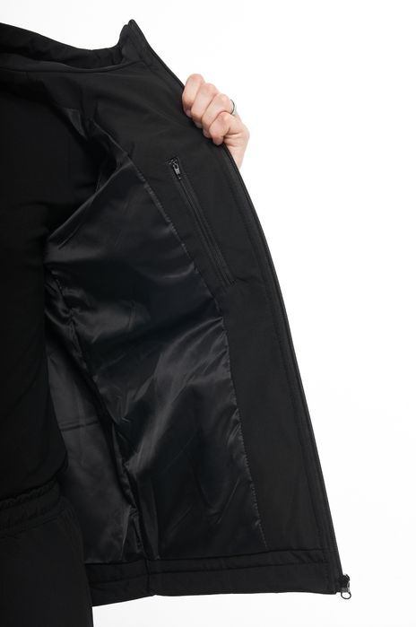 Мілітарі костюм чорний чоловічий Reef з велкро на плечі