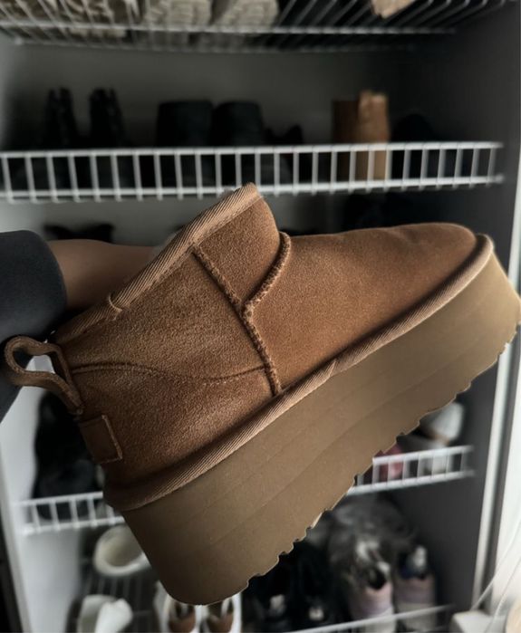 NEW Australia UGG Ultra Mini Chestnut (Platform 5cm)