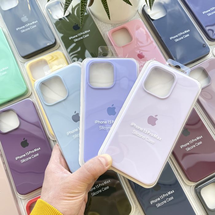Чохол Silicone case для iPhone 15 Pro Max | Чехол на Айфон 15 Про Макс