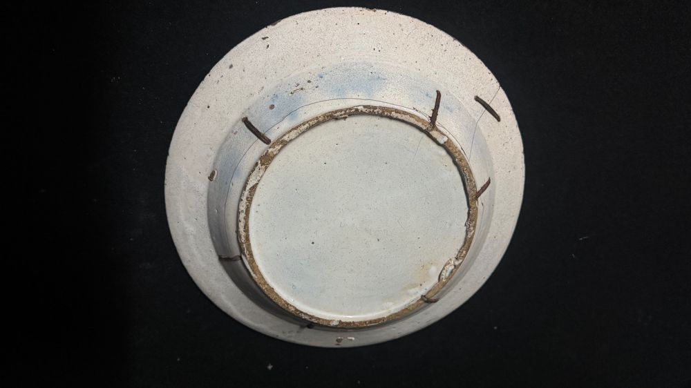 Prato em faiança do Séc. XIX