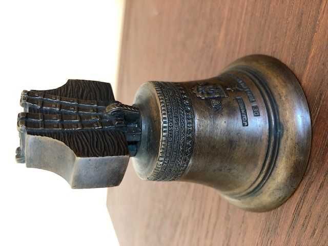 Bracia Łopieńscy - Dzwon Zygmunta - miniatura z brązu