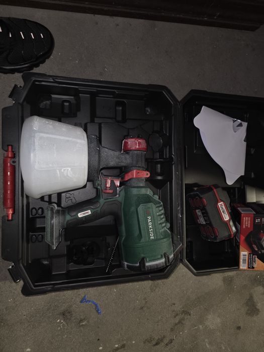 Pistola de pintura parkside