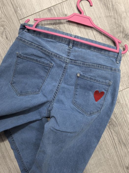Jeansy dziewczęce Youngstyle r 140
