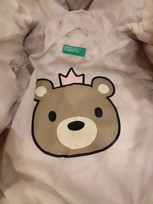 Casaco Benetton 9/12M em excelente estado
