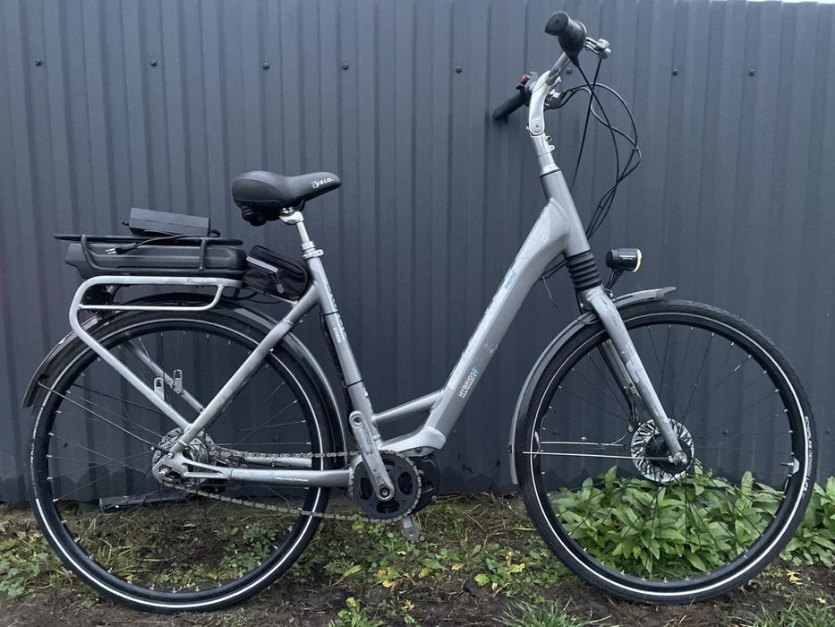 Ручка газу! Кареточний електро-велосипед Giant  на моторі Yamaha!