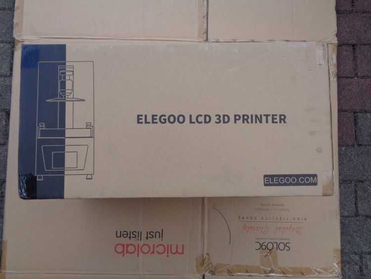 Drukarka 3D elegoo mars lcd printer