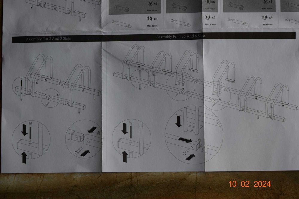 stojak parking na rower 3-4-5 miejsc od 110 zł