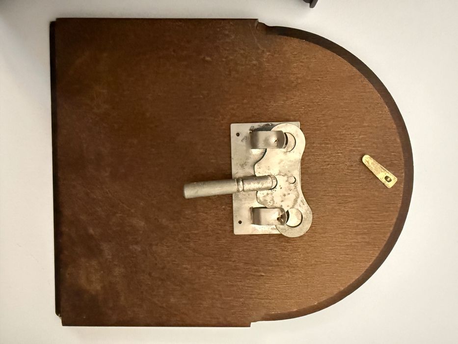 Relógio de mesa Antigo Franz Hermle 340-020