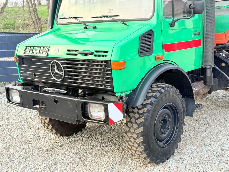 Mercedes-Benz * Mercedes Unimog U 1450 * HDS Atlas 140  * Specjalny * Energetyka * 78.000 km * Bardzo Dobry Stan