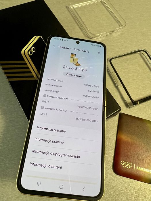 Samsung Galaxy Flip 6 Olimpic 2024 Paris Edition unikat!