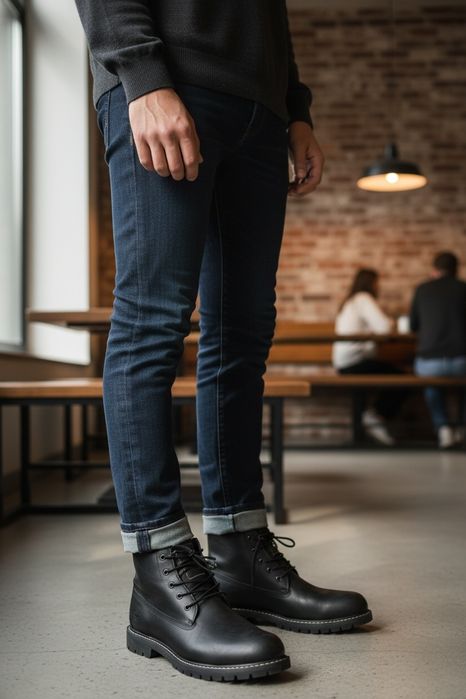 + подарунок  Шкіряні чоловічі черевики   Timberland 46 розміру