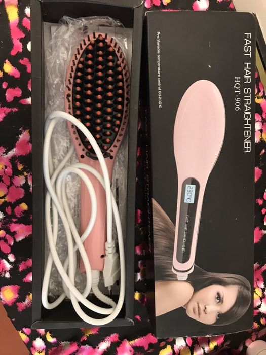 Электро-расчёска выпрямитель для волос