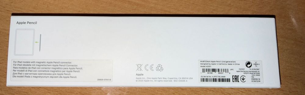 Apple Pencil 2ª geração novo – MU8F2ZM/A