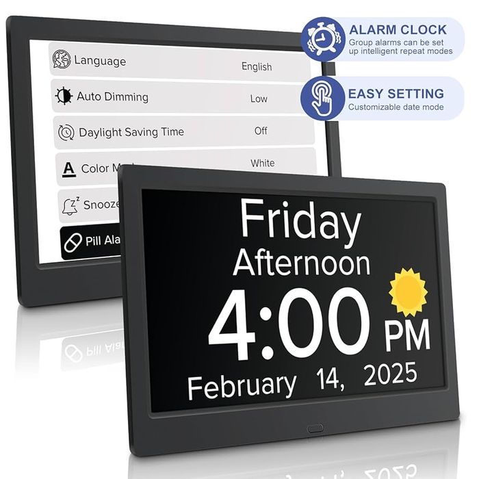 Цифровий годинник/будильник Mitoart