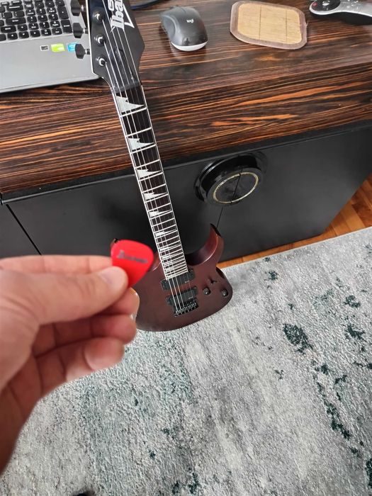 Gitara elektryczna Ibanez GRG121DX WNF + stojak gratis, stan b.dobry!