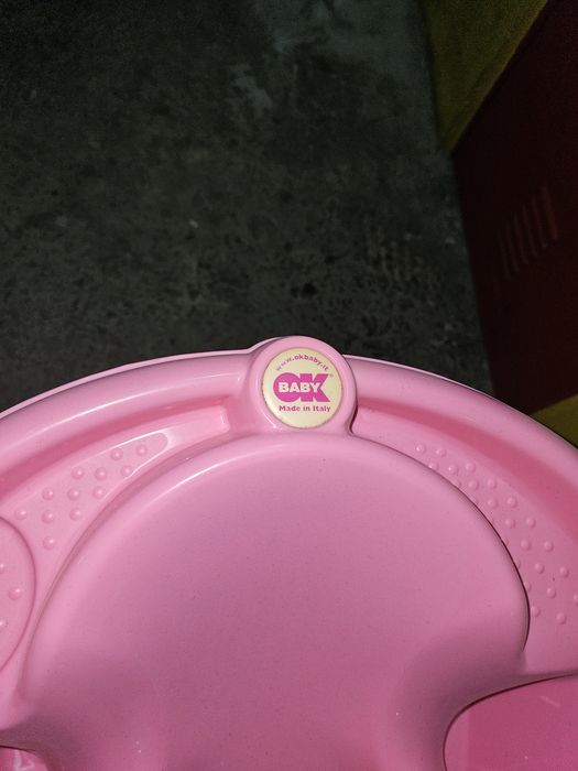 Banheira bebés com suporte