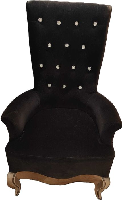 Cadeirão Capitoné em VELUDO